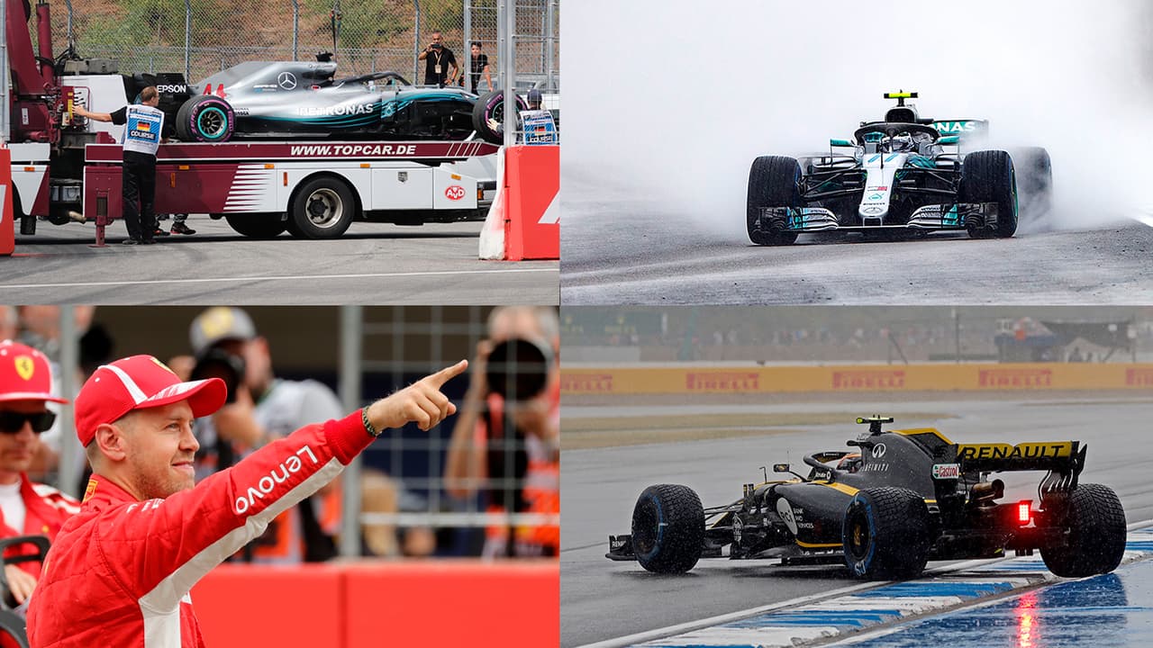 En el circuito de Hockenheim se vivió una emocionante sesión de clasificación donde al final prevaleció el piloto de Ferrari Sebastián Vettel para ganar el primer puesto de la grilla de partida.