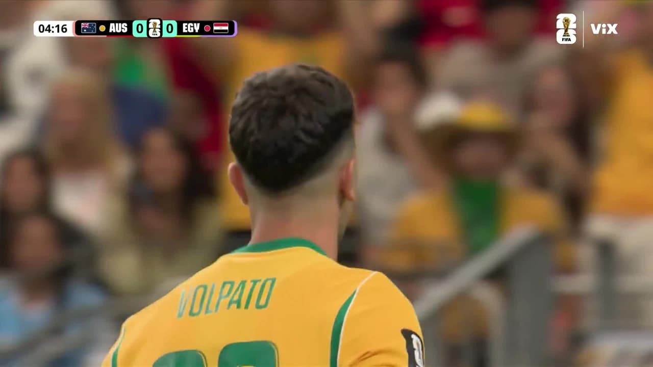 Volpato revienta el travesaño! Australia se queda a centímetros del primero