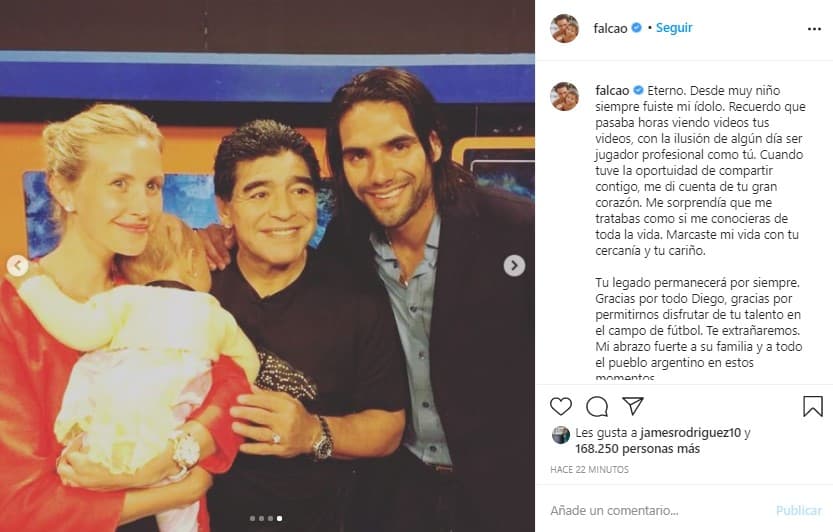 Los íconos del deporte se despidieron de Diego Armando Maradona en redes sociales.