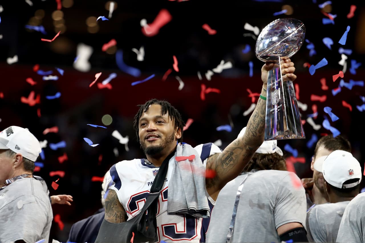 El safety de los Patriots, Patrick Chung, se sometió a cirugía en el brazo que se lastimó durante el Super Bowl LIII.