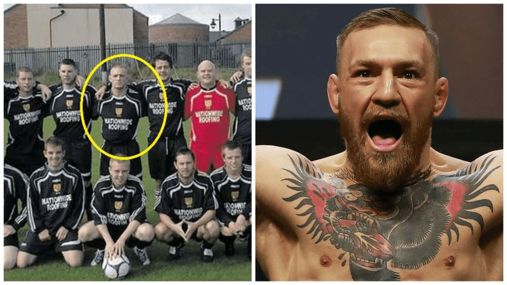 Conor McGregor, el niño futbolista víctima de bullying