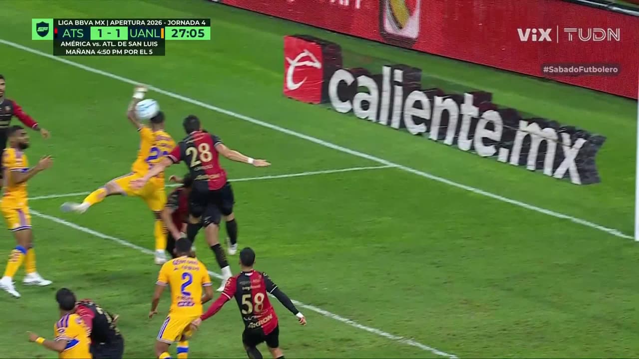 ¡No lo canten, ese gol de Rômulo no cuenta por mano en el área!