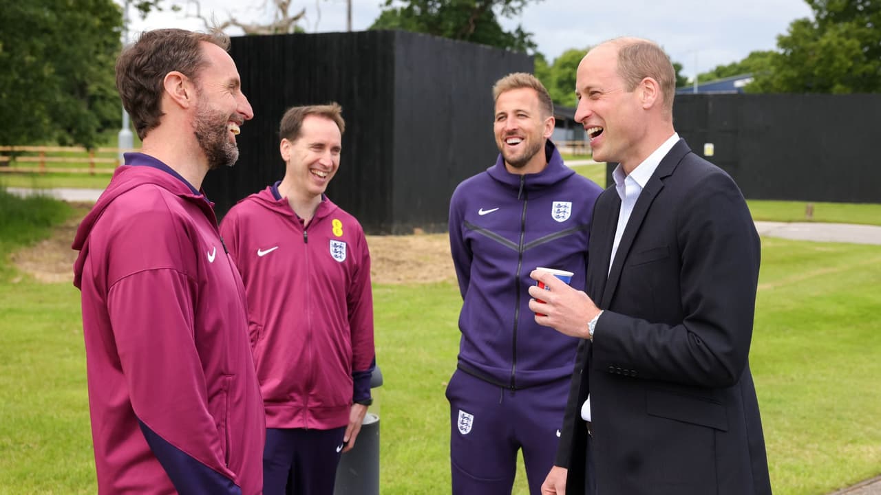 Príncipe Guillermo visita a Inglaterra previo a la Euro 2024