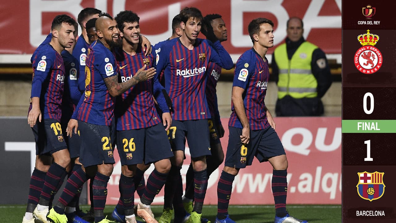 Mexicano cumplió su sueño pero cayó ante el Barcelona en la Copa del Rey