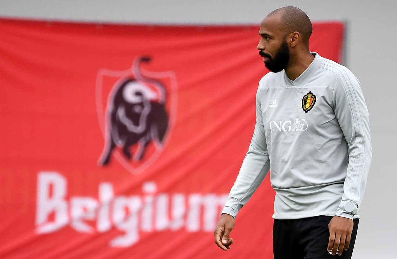 Thierry Henry, un mito del fútbol francés al servicio de los belgas