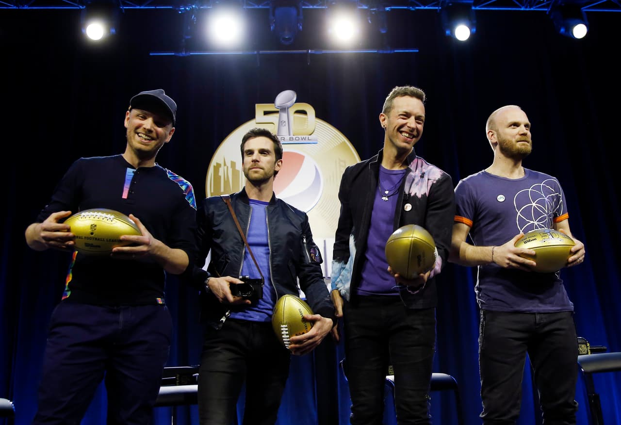 Coldplay promete un inolvidable Medio Tiempo del Super Bowl 50