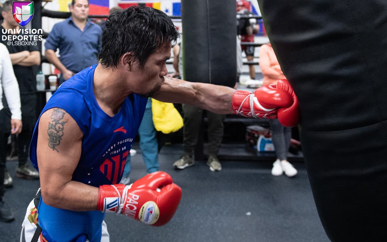 Manny Pacquiao y Adrien Broner se enfrentarán el sábado 19 de enero en el MGM Grand de Las Vegas por la faja AMB wélter del filipino.