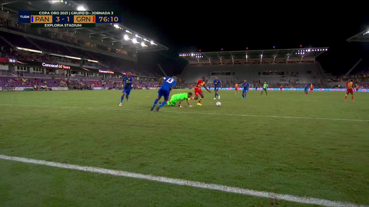 ¡GOL!  anota para Granada. Romar Frank