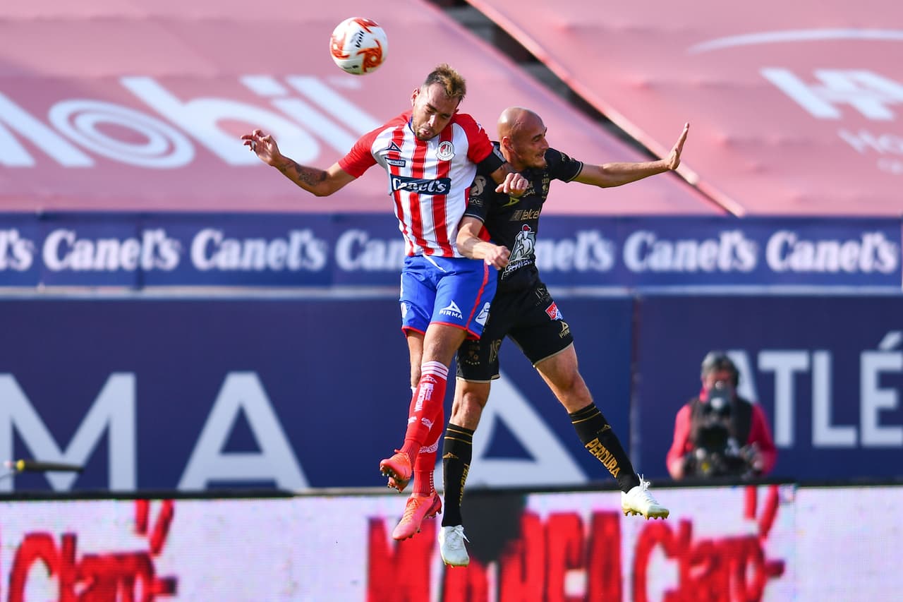 Con goles de Ángel Mena y Jean Meneses, la Fiera consigue llevarse los puntos en su visita al Atlético San Luis.