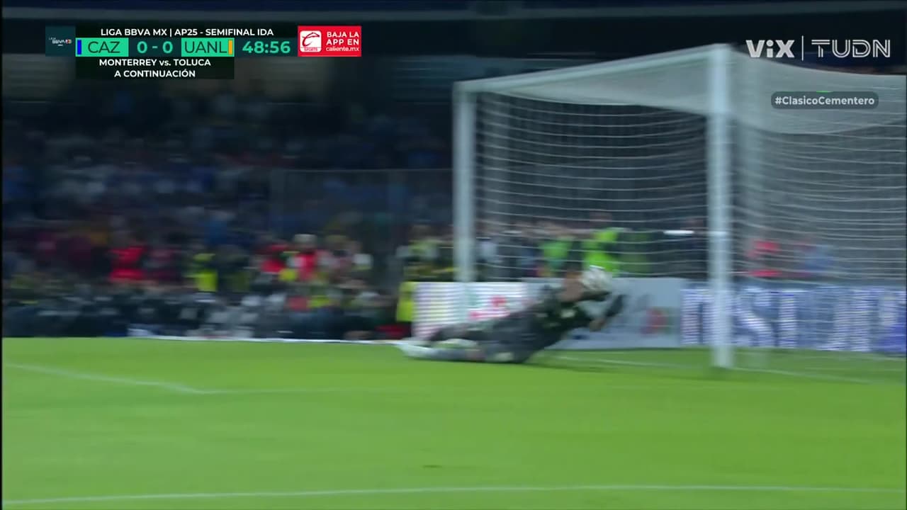 ¡Brutal atajada de Nahuel! Tigres se salva después del tiro de Faravelli