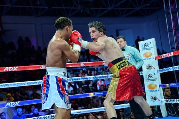 Cuadras dominó de principio a fina la contienda, siempre mantuvo a distancia al panameño (Foto: Alma Montiel).