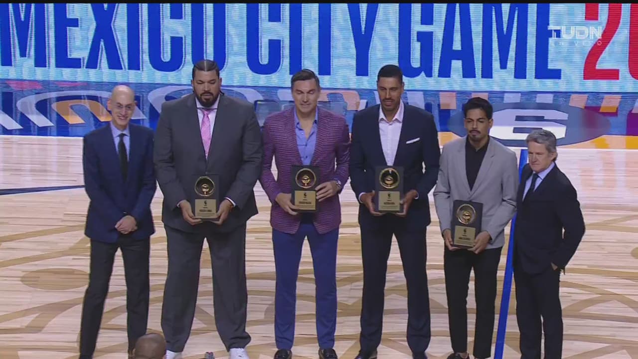 NBA reconoce a Gutiérrez, Eduardo Nájera, Gustavo Ayón y Horacio Llamas