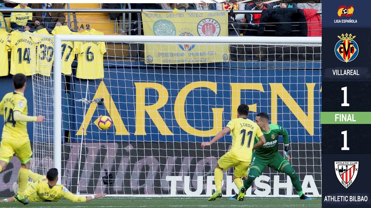 Jaume Costa se hizo gol en propia puerta.