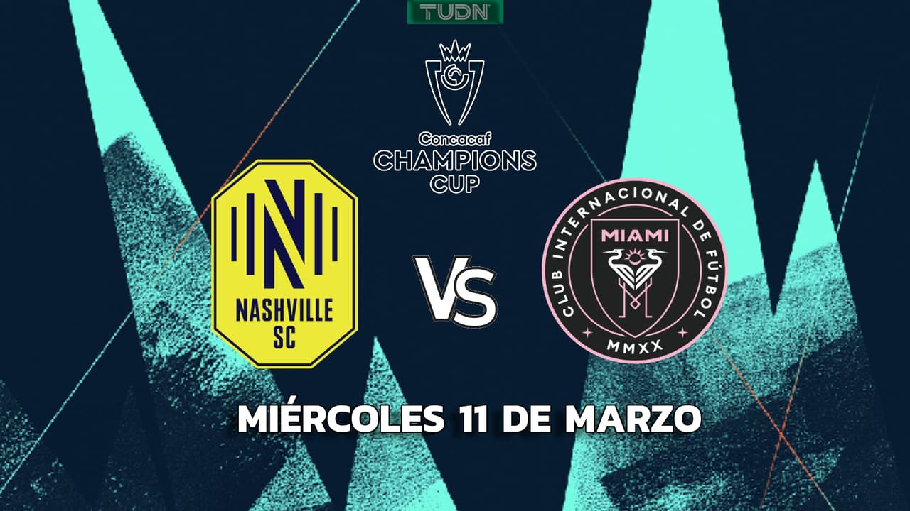 Horario y dónde ver Nashville vs. Inter Miami, Ida de Octavos de Final de Concachampions