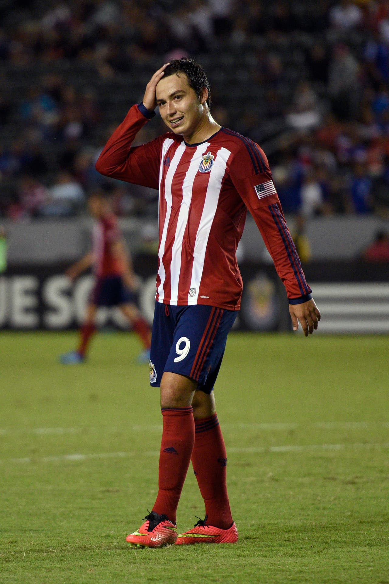 Chivas USA mantuvo sus colores originarios hasta el final de su existencia, que terminó ocurriendo en 2014.