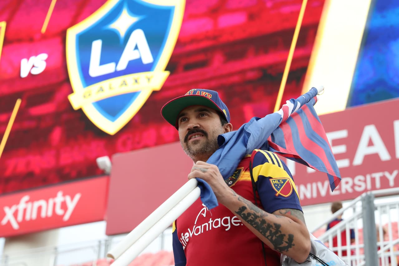 El Rio Tinto Stadium fue el escenario del empate 2-2 entre Real Salt Lake y LA Galaxy.
<br>