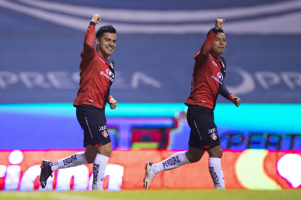Atlas venció al Puebla en su visita al Cuauhtémoc | Los rojinegros acumulan ocho encuentros en el Guard1anes 2021 sin conocer la derrota.