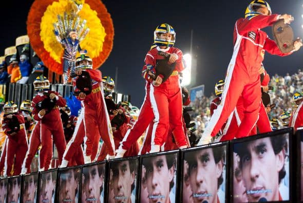 El piloto fue el gran protagonista del último carnaval de Río de Janeiro. La escuela de samba Unidos da Tijuca se inspiró en el piloto para su comparsa, algo que maravilló al público y al jurado, que decidió concederle la victoria.