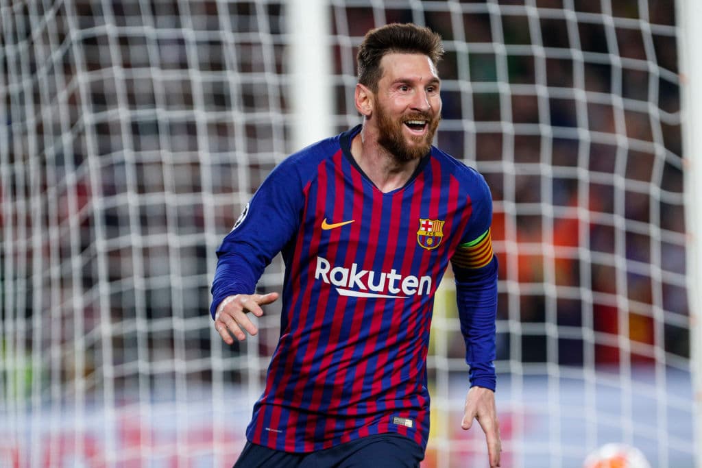 Delantero: Lionel Messi (FC Barcelona).