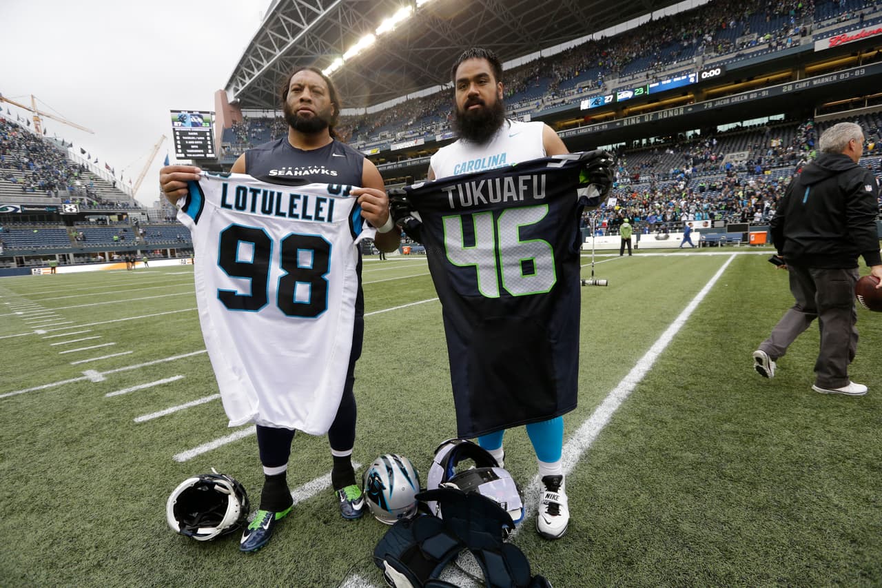 <b>Star Lotulelei y Will Tukuafu</b>
<br>- Star Lotulelei nació en Tonga, Lotulelei se mudó con su familia a Utah a los 9 años.