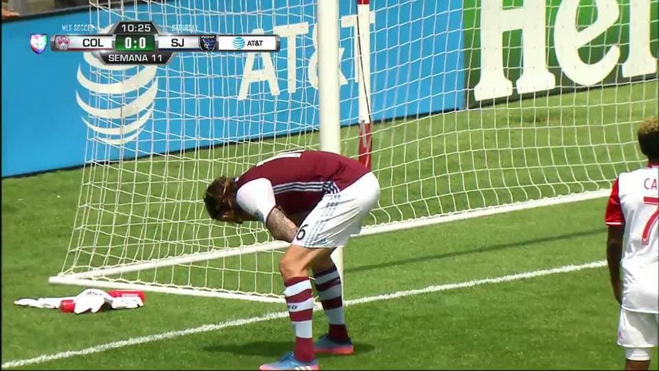 Pase de Mohammed Saeid,que marca el gol