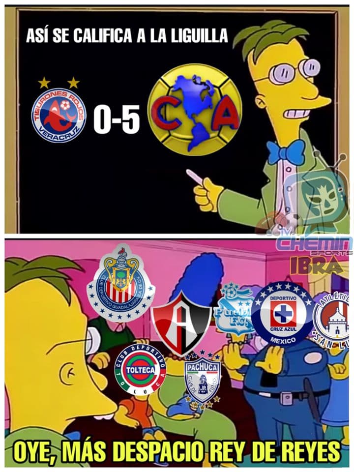 Una lección dolorosa para los aficionados rojiblancos y celestes que aún tienen esperanza de estar en Liguilla.