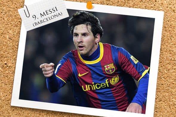 La delantera tiene al crack del momento, el argentino Lionel Messi.