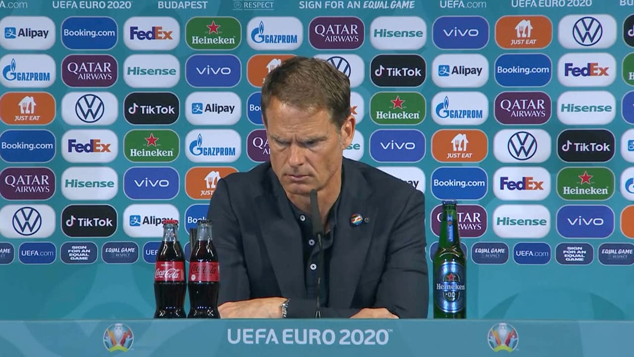 De Boer tras fracaso de Holanda: "En un minuto todo cambio"