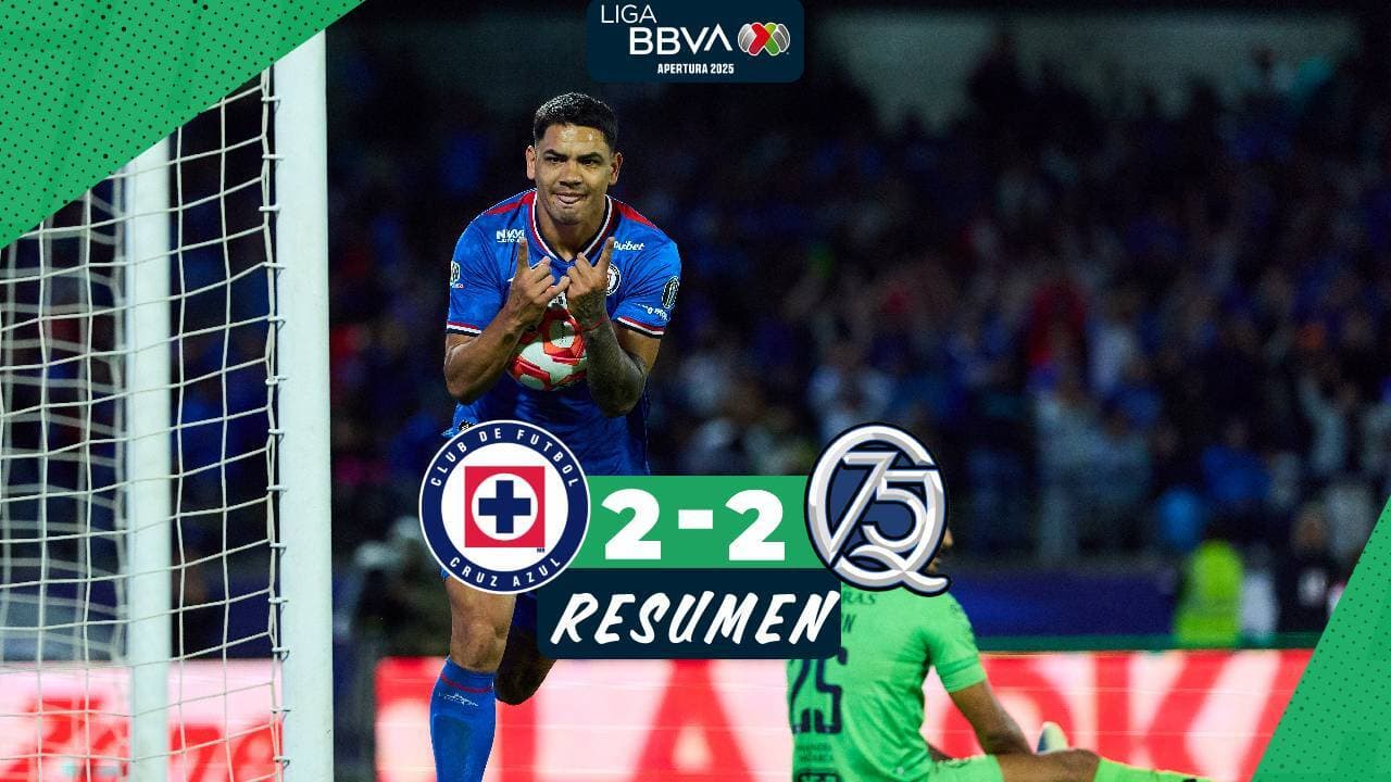 Resumen | ¡Cruz Azul rescata el empate sobre la hora y salva el invicto!