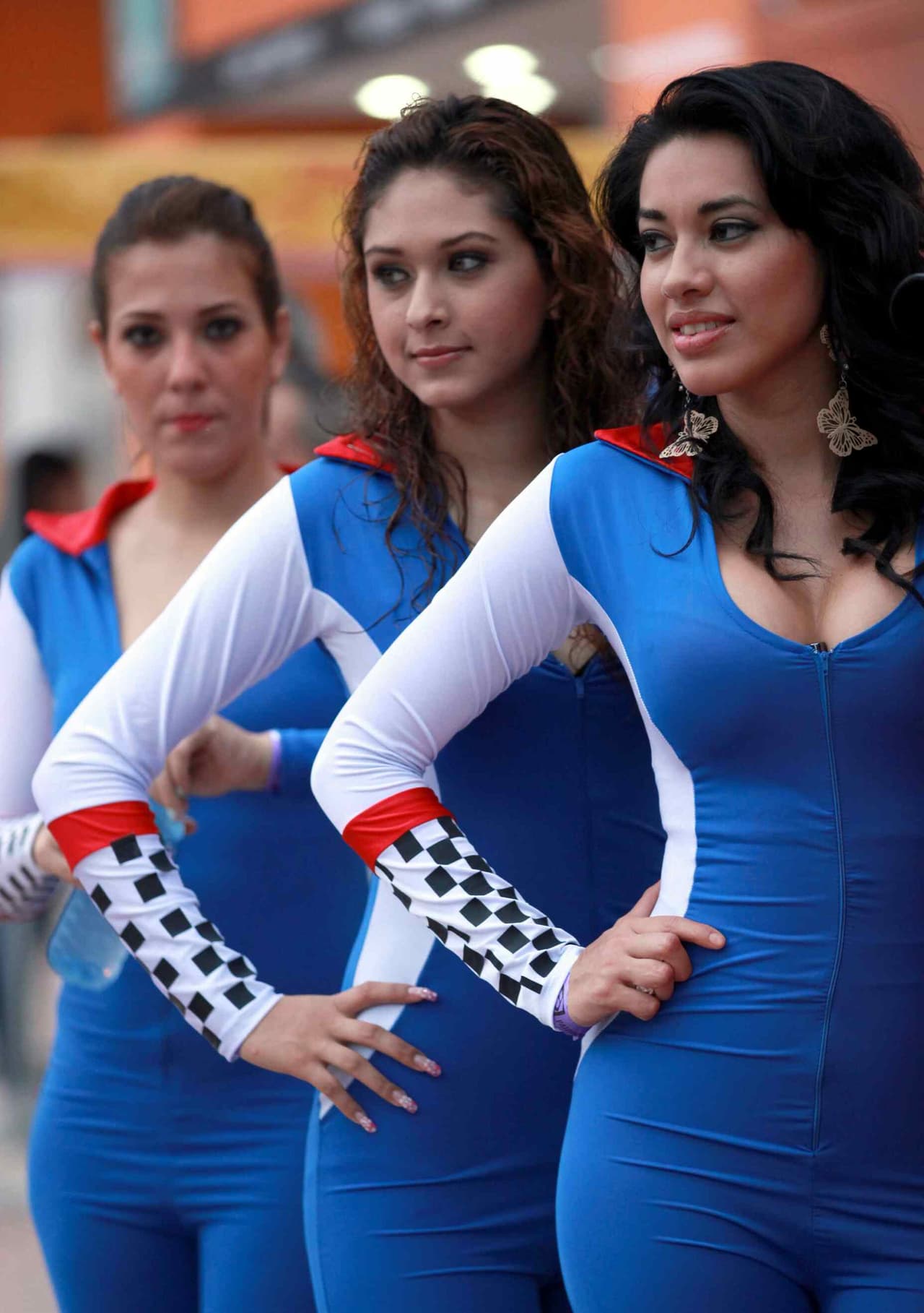 La belleza de las porristas en la fecha 10