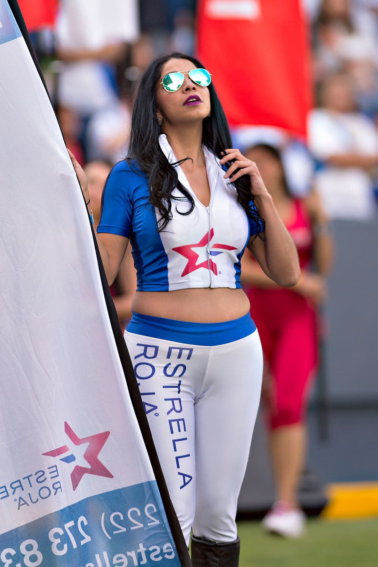 La belleza de las porristas en la fecha 10