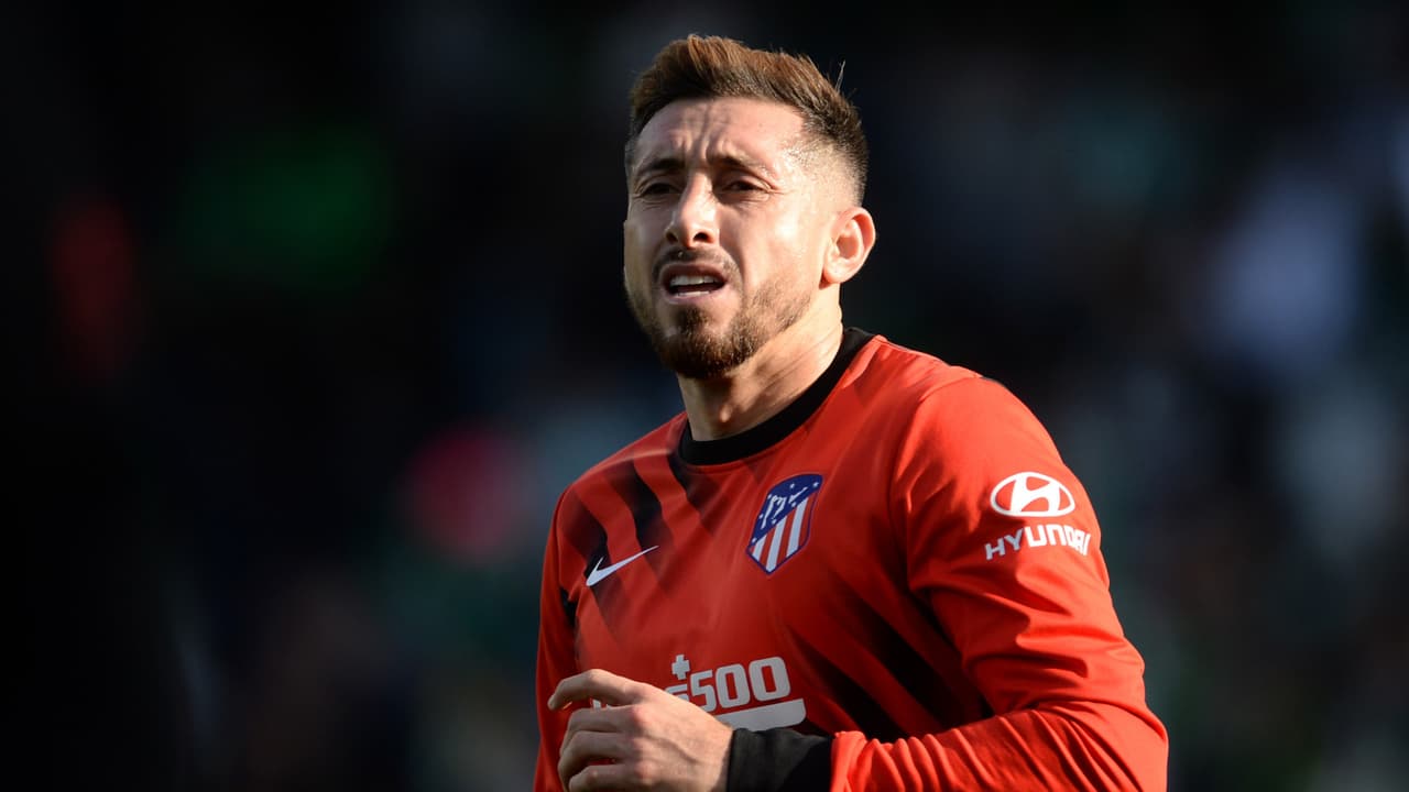 Diego Simeone dejó fuera de la convocatoria a Héctor Herrera