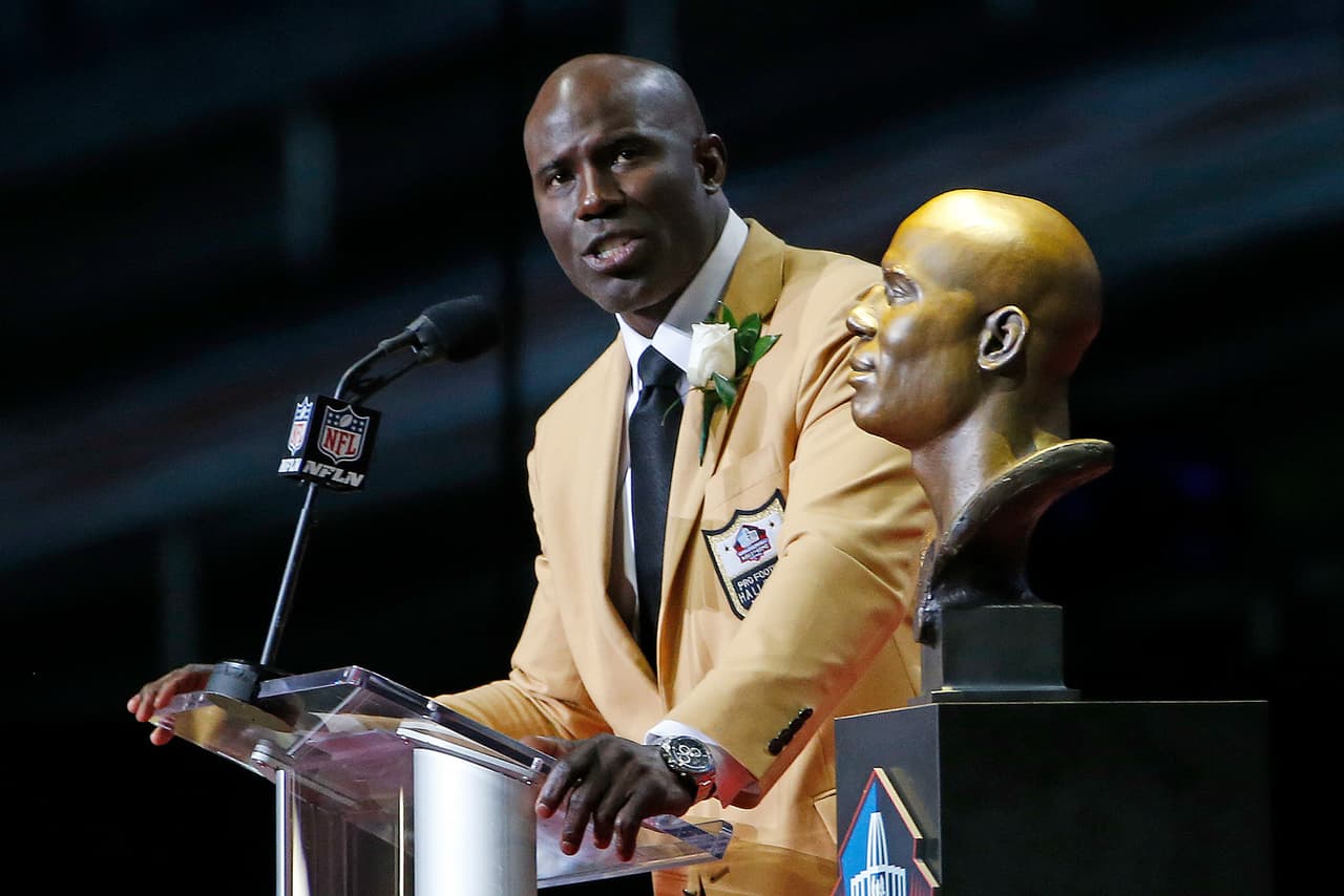 Terrell Davis, corredor de los Broncos de Denver.