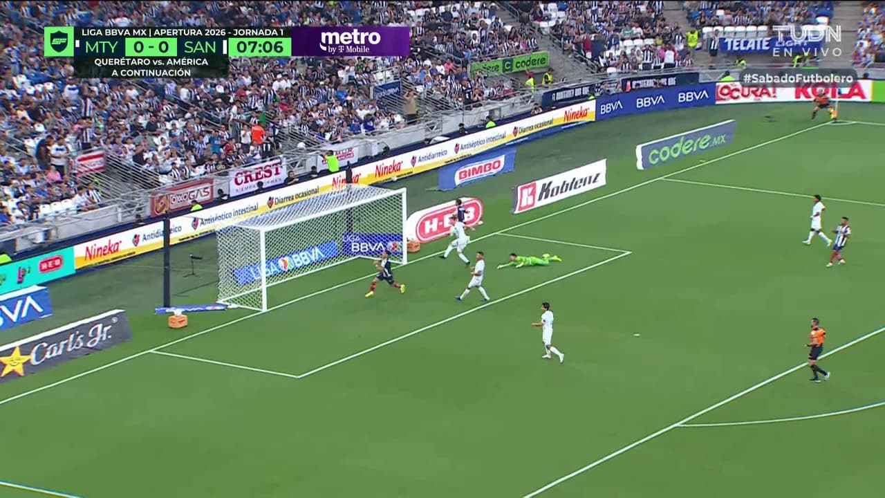 ¡TIRO ATAJADO! disparo por Luca Orellano.