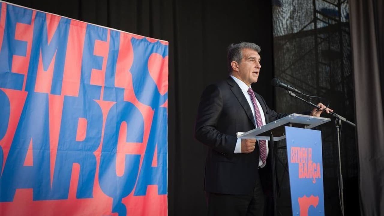 Laporta promete una renovación en el Barça tras un “fin de ciclo”