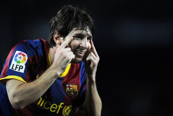 Tres goles de Messi, una máquina ofensiva.