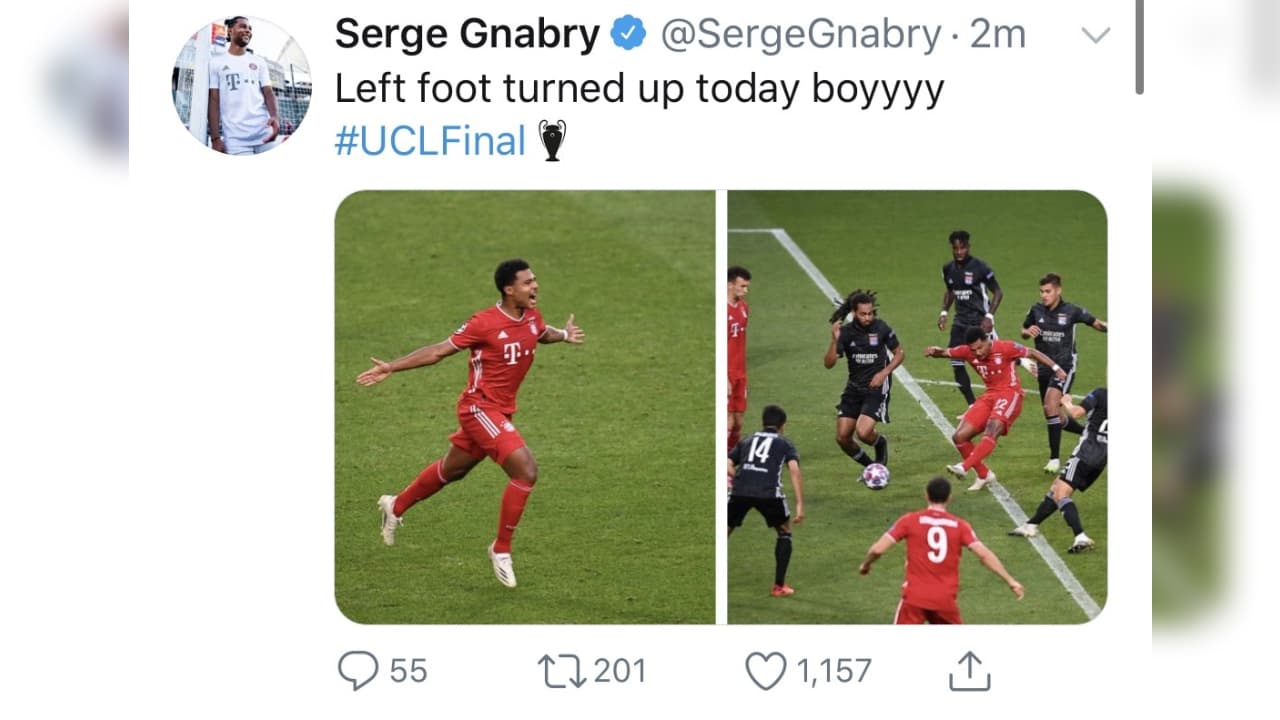 El Bayern múnich está de regreso en la final de la UEFA Champions League, y sus jugadores no contuvieron la alegría y la mostraron en redes sociales.