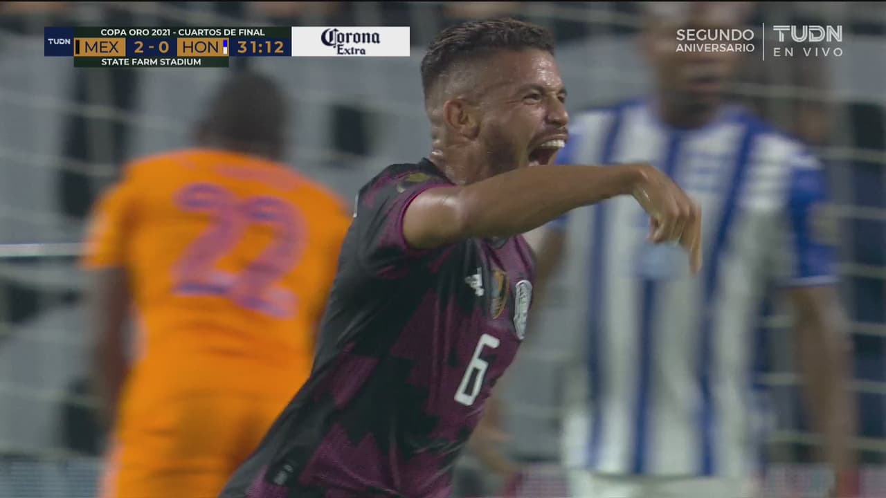 ¡Acostumbrado a golazos! Jona dos Santos marca el 2-0