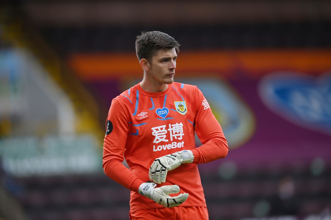 Nick Pope del Burnley, portero.