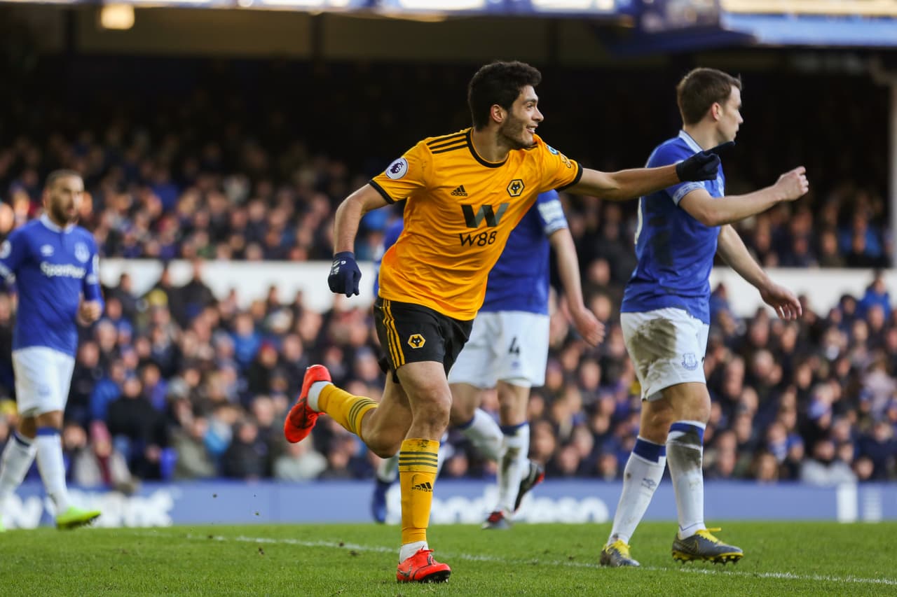 <b>Raúl Jiménez: </b>El ariete de los Wolves volvió a celebrar en la Premier League este fin de semana en el triunfo por 3-1 en casa del Everton. Ya suma 11 goles en toda la temporada del fútbol inglés.