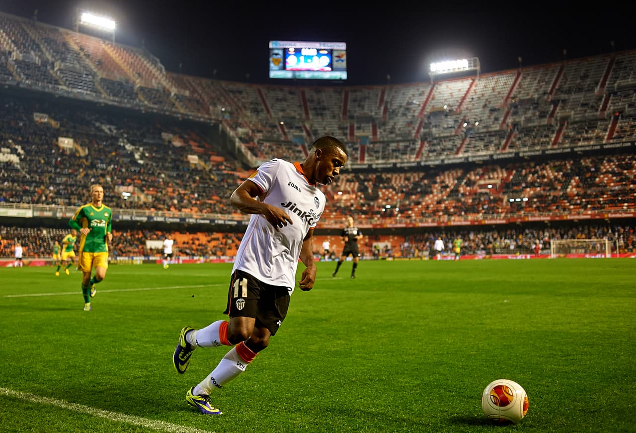 El Valencia pagó los diez millones de su claúsula, aunque Pabón no duró ni un semestre en Mestalla.
