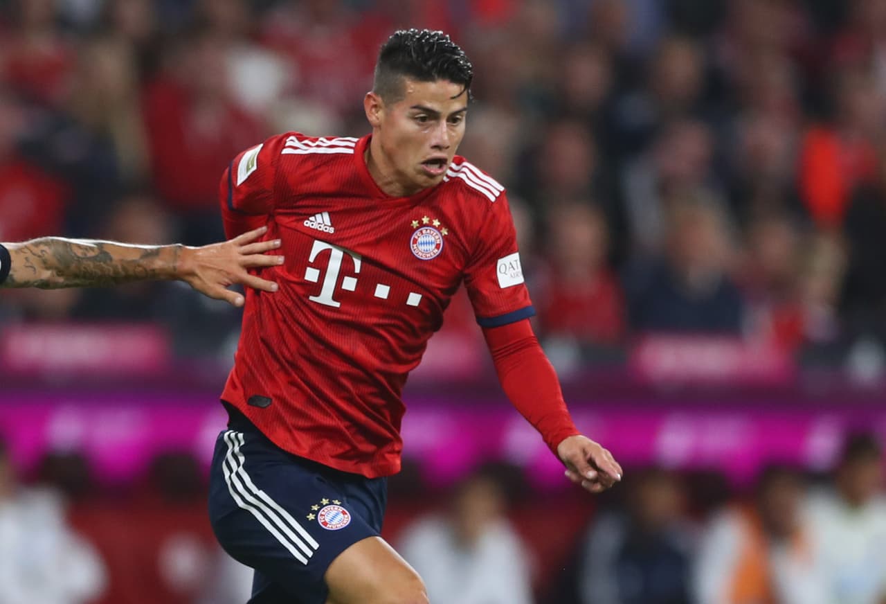 Mediocampista: James Rodríguez (Posible fichaje)