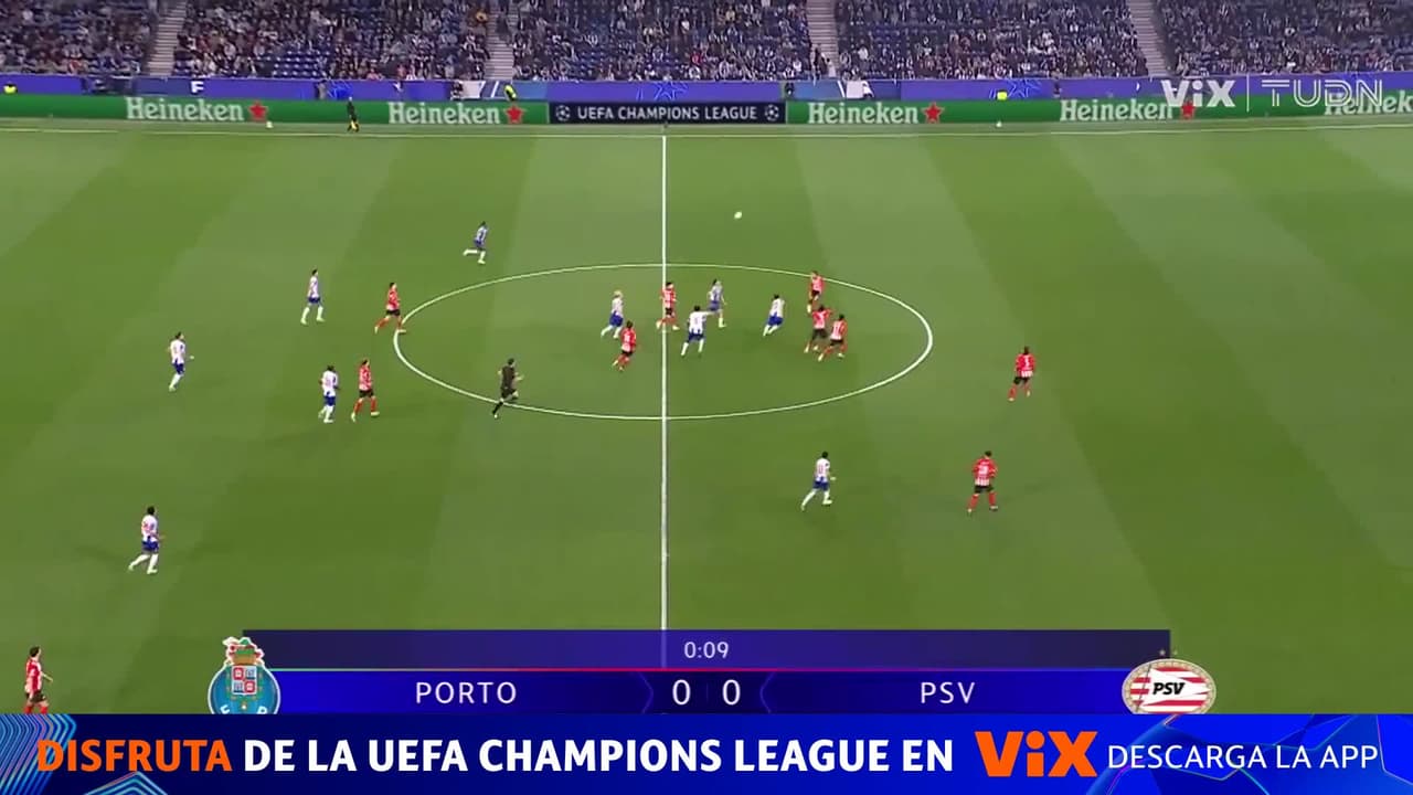 ¡Inicia el partido! Porto vs. PSV: UEFA Champions League ¡Síguelo aquí!