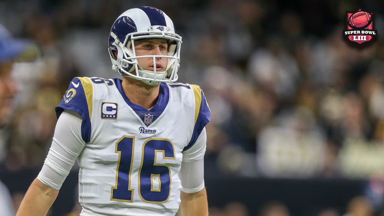 Jared Goff reconoció que está muy emocionado de enfrentar a su ídolo Tom Brady en el Super Bowl LIII.