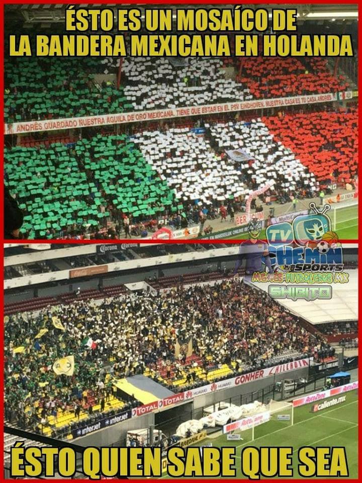 Los llamados equips grandes protagonizan los memes de la Jornada 9 en el Clausura 2018.