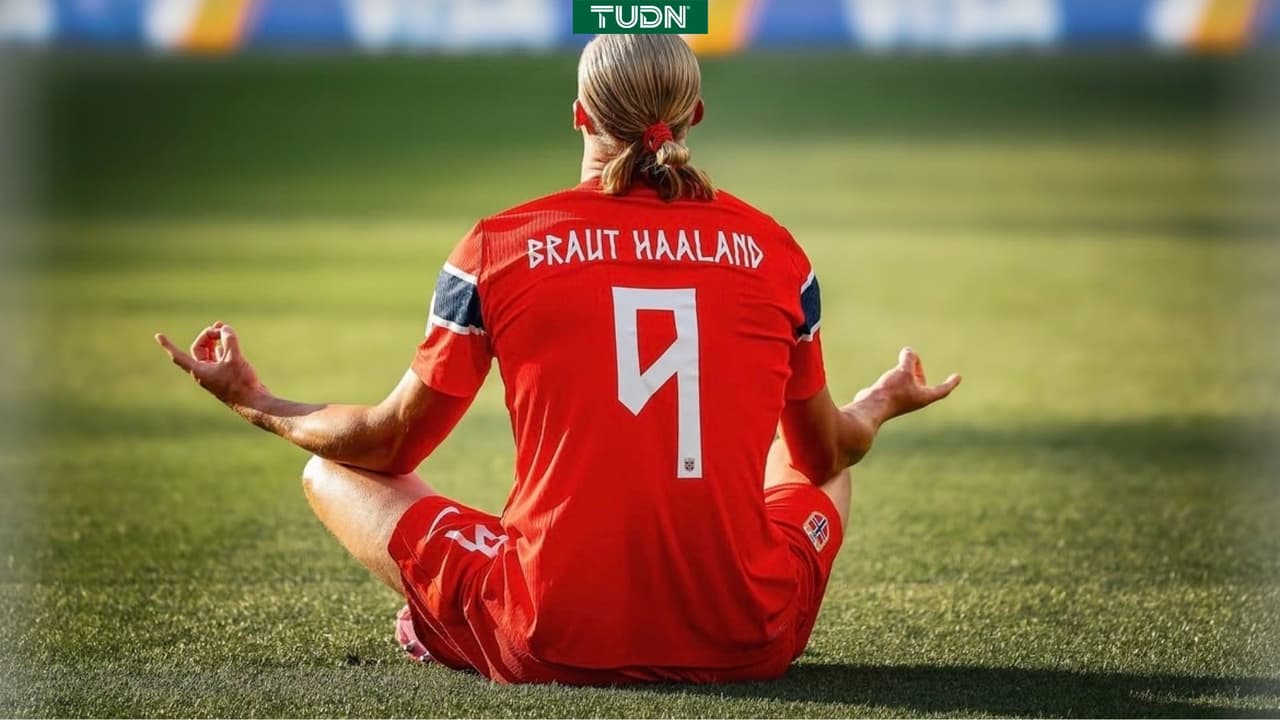 ¿Por que Haaland se puso 'Braut' en la playera con Noruega?