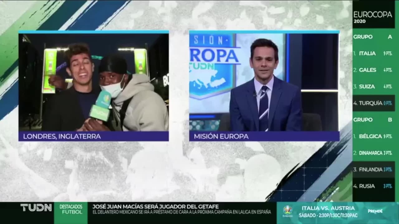 Chanona y un 'invitado sorpresa' en plena transmisión en vivo