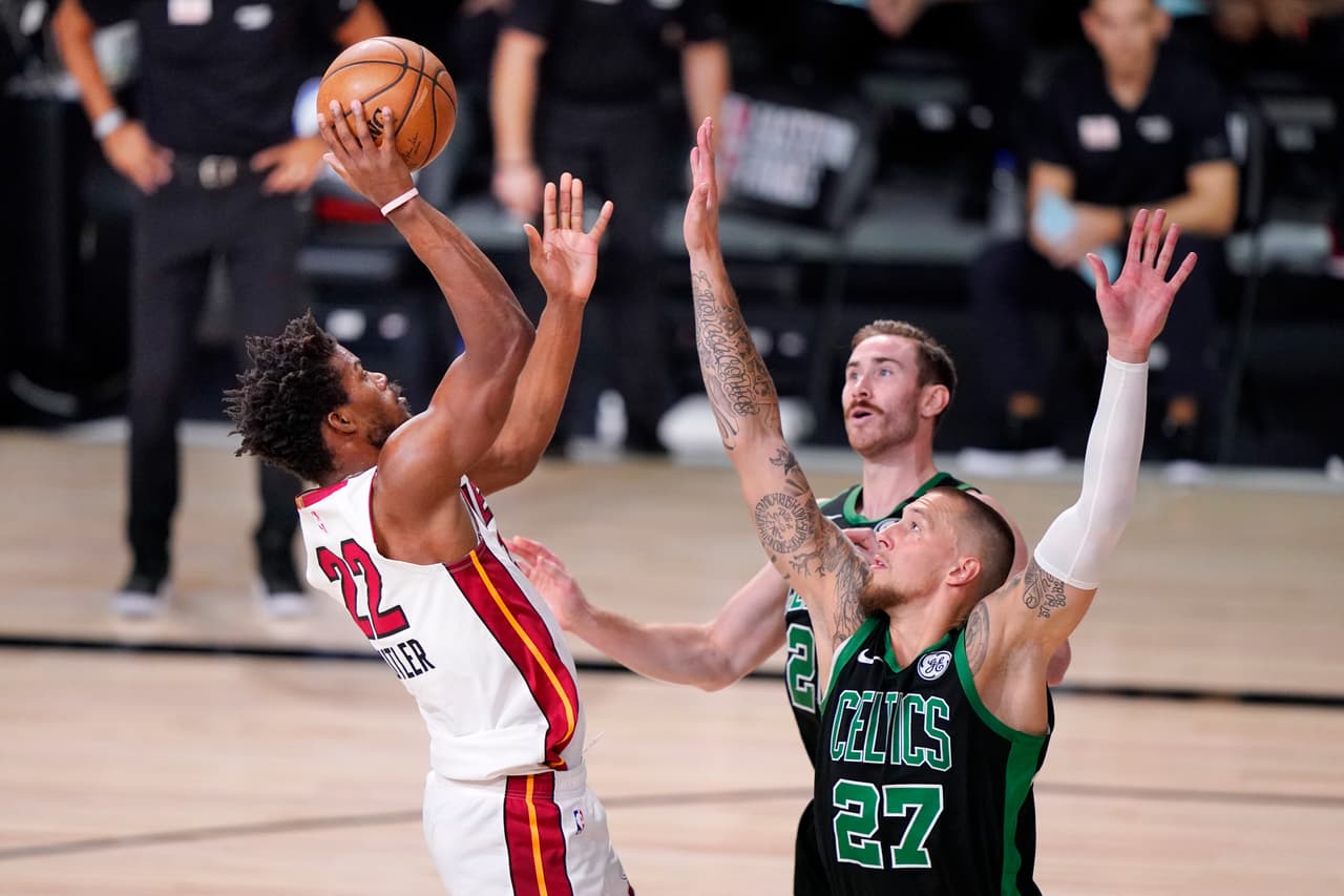 Boston se impuso en el quinto juego 121-108 y los de Miami no pueden liquidar la Final de Conferencia. | En el tercer cuarto los Boston Celtics definieron el juego; Jason Tatum se despachó con 31 puntos y fue el máximo anotador del partido.