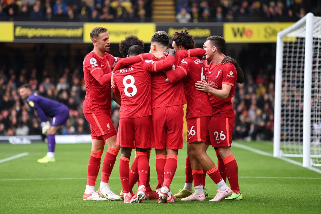 Liverpool golea 0-5 al Watford, Manchester City hace lo suyo y vencen 2-0 al burnley, Norwich City empata en casa frente al Brighton & Hove Albion, Chelsea vence por la mínima al Brentford y Southampton vence 1-0 al Leeds United.