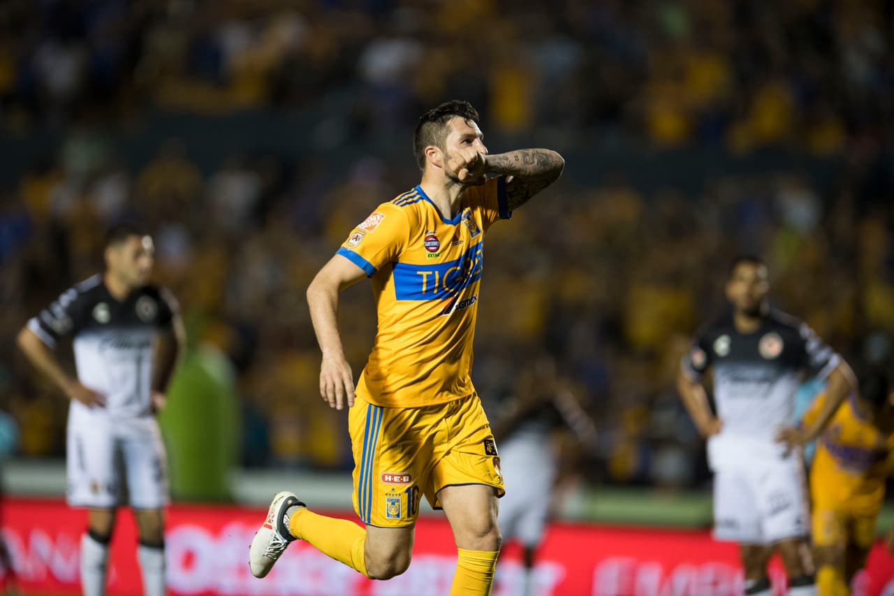 04 Tigres: 21 puntos producto de 6 victorias, 3 empates y 2 derrotas con 14 goles a favor y nueve en contra.